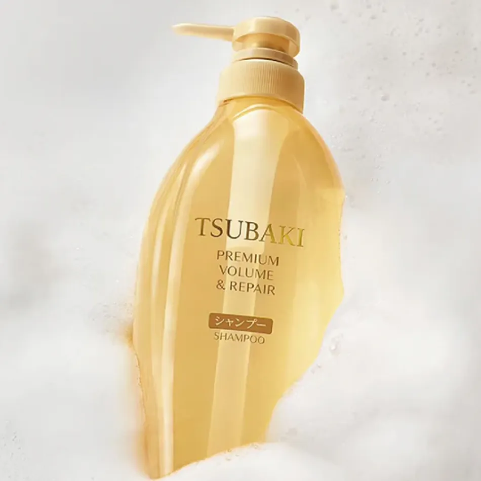 TSUBAKI Шампунь для повреждённых волос Premium Volume&Repair Shampoo