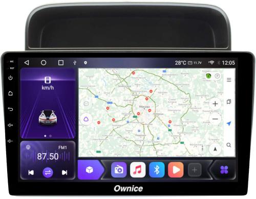 Магнитола для Toyota Land Cruiser 100, Lexus LX470 1998-2002 (климат на ШГУ) - Kuberg SF-1698-3 IPS, Android 10, 4G SIM-слот