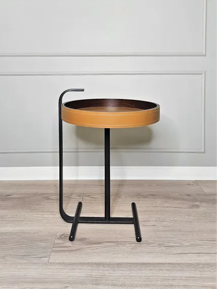 Комплект из 2 журнальных столиков JY-481, Ø80 и Ø45 см