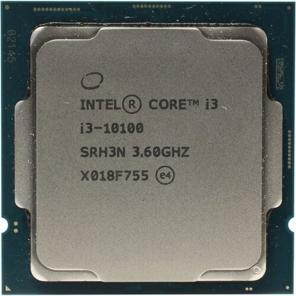 Процессор LGA1200 Intel Core i3-10100 (Gen.10) (3.60 Ghz 6M)