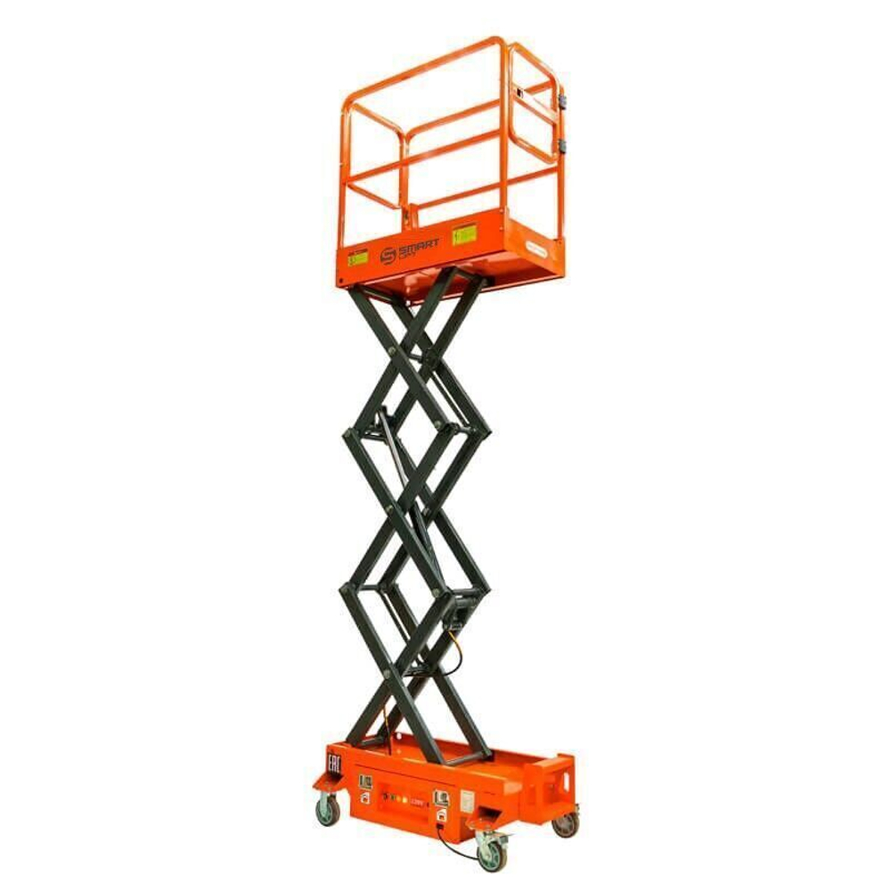 Подъемник ножничный несамоходный SJY-0.3-3.9 (AC 300 кг; 3,9 м) SMARTLIFT (SMART)