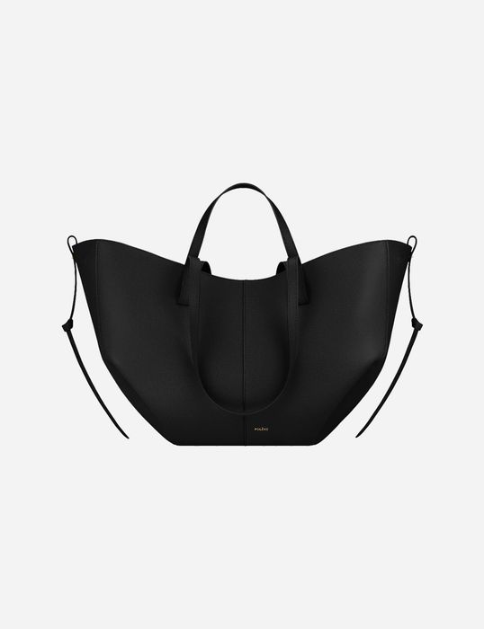 Сумка Polene Cyme Edition Textured Black