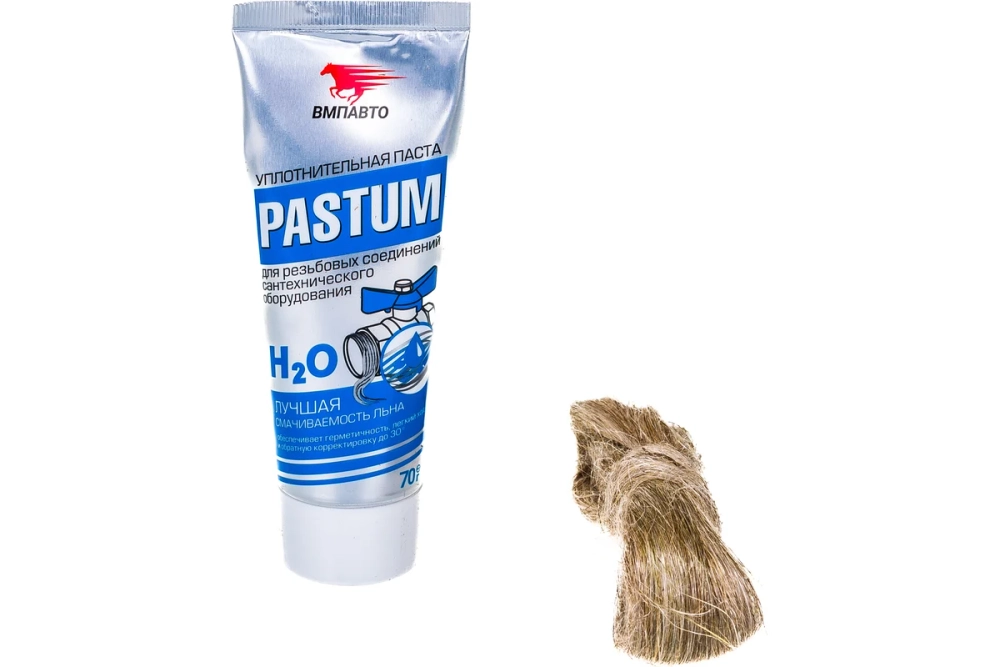 Комплект монтажный Pastum №2 для воды (паста 70 гр, лен)