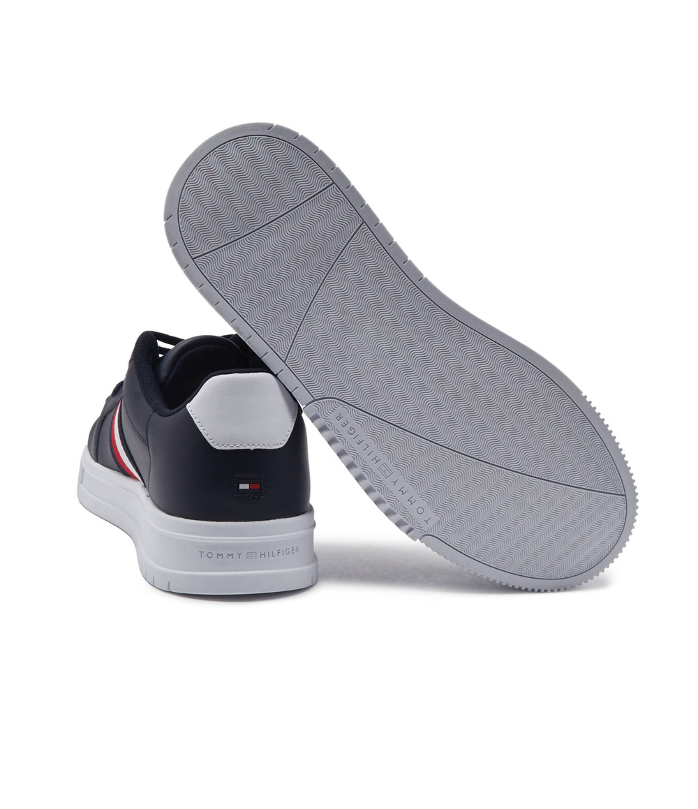 Кожаные кроссовки stripes ess Tommy Hilfiger - черный(FM0FM04895)