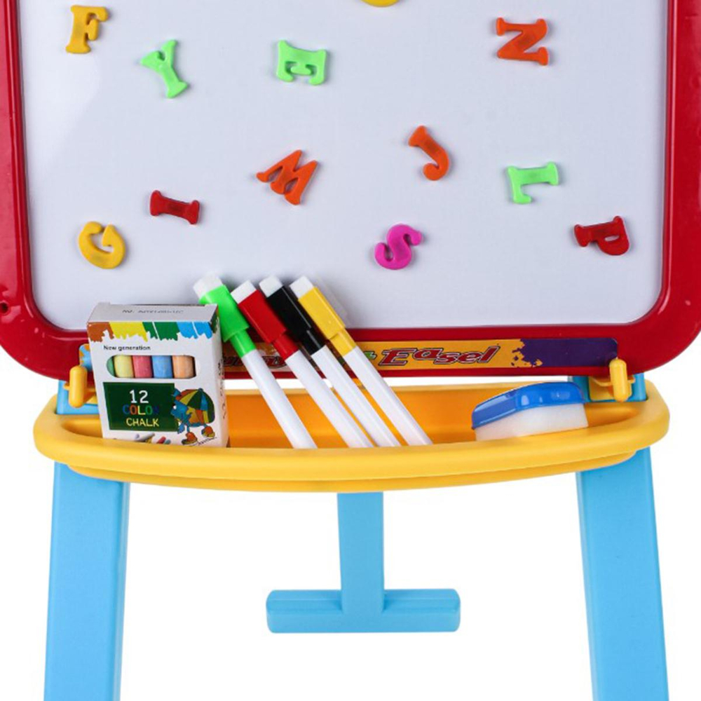 Доска для рисования 2-ух сторонняя, пенал 55,5*5*40,5 см. коробка YM-45