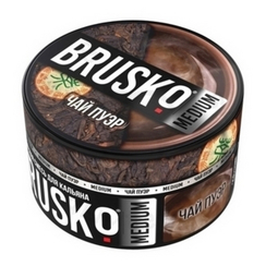 Бестабачная смесь для кальяна BRUSKO, 250 г, Чай Пуэр, Medium