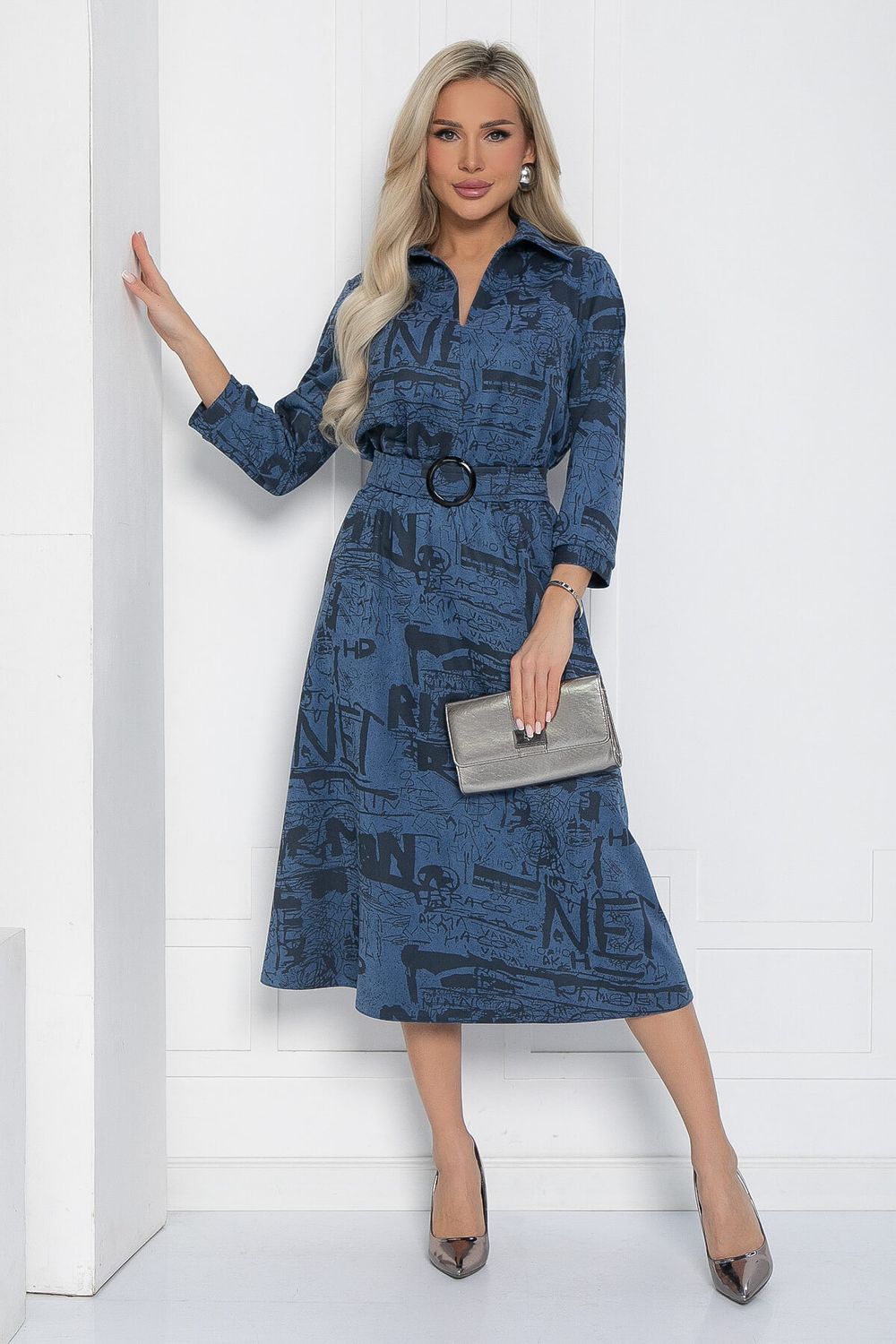 Платье Франческа (голубое) П12582-18 LT Collection