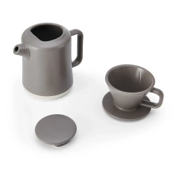 Kitchen Craft Кофеварка La Cafetiere 800 мл с керамикой Siltek Seville серая