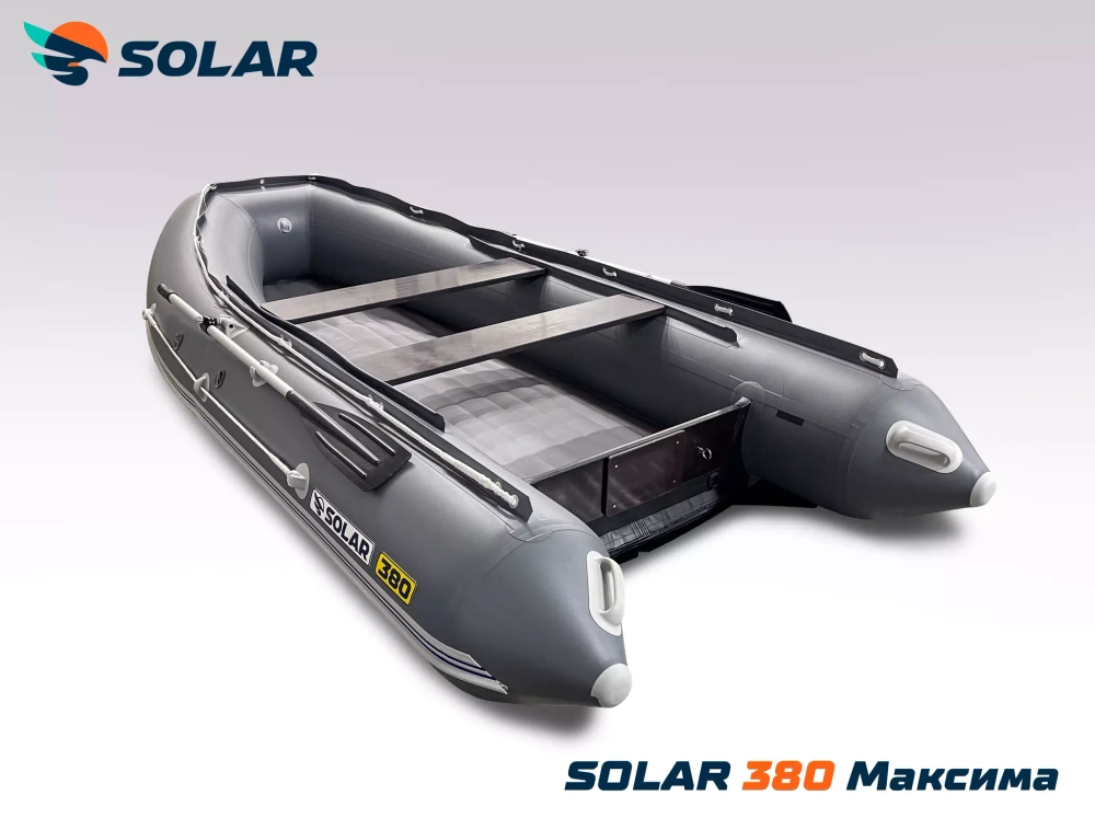 Лодка надувная моторная solar-380 к (максима)
