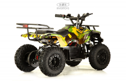 Детский электроквадроцикл TIKI Желтый камуфляж