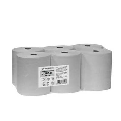 салфетки бумажные для вымени СТАНДАРТ 20х25 см, 800 листов, 6 шт.