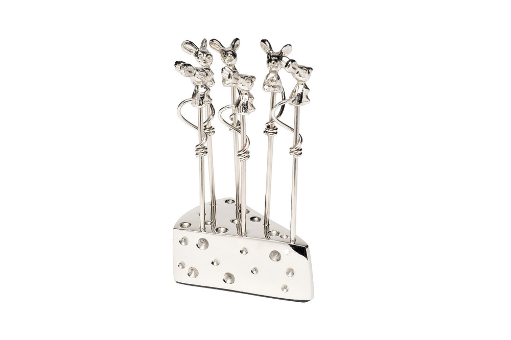 Шпажки на подставке 6шт Garda Decor