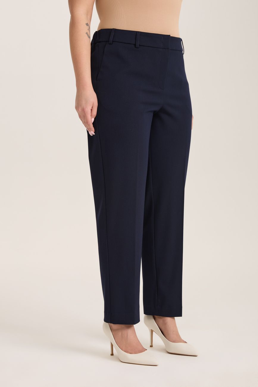 Брюки классические, темно-синий