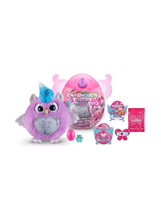 Мягкая игрушка сюрприз яйцо Rainbocorns Fairycorn Owl 4