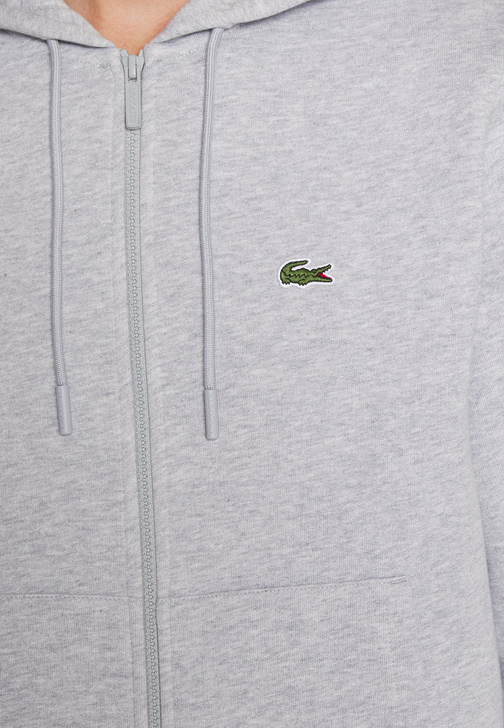 Lacoste Толстовка на молнии - Серый (LA222S089-C11)