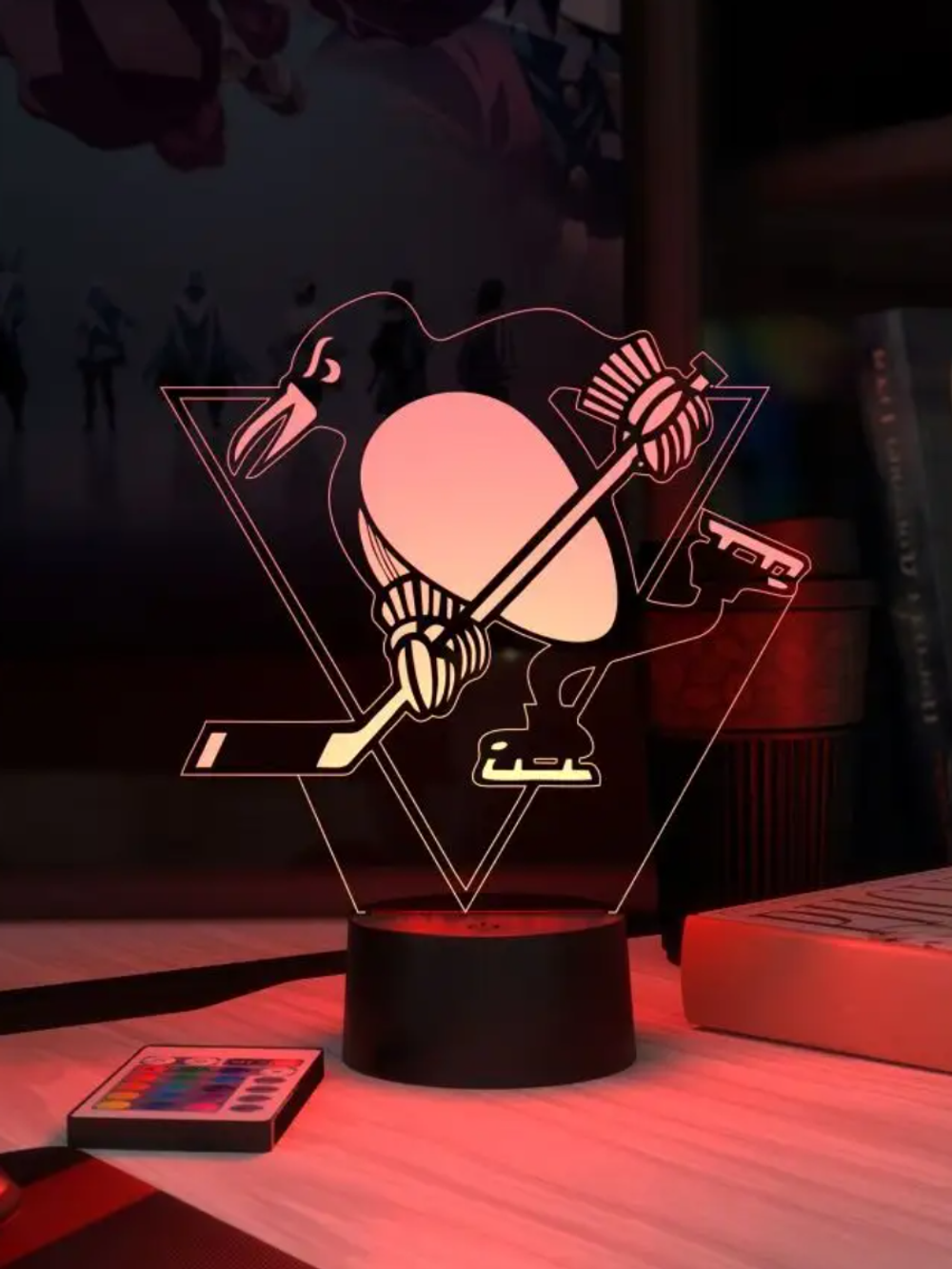 3Д-НОЧНИК "ХК Pittsburgh Penguins" (Питтсбург Пингвинз)