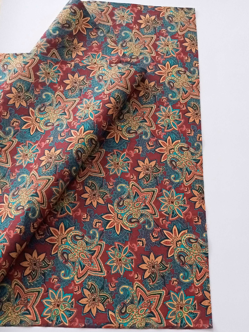 Ткань бязь плательная, рис. " Восточные мотивы", ширина 150 см, арт. 912