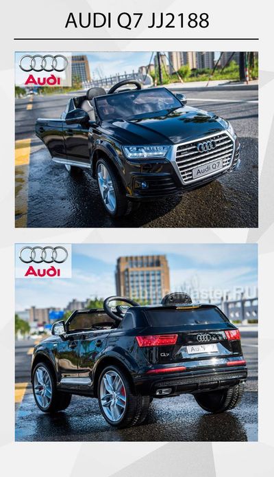 Детский электромобиль "AUDI Q7" 12V, красный
