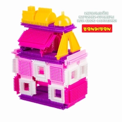 Конструктор пласт Ежик 58 дет ДОМ