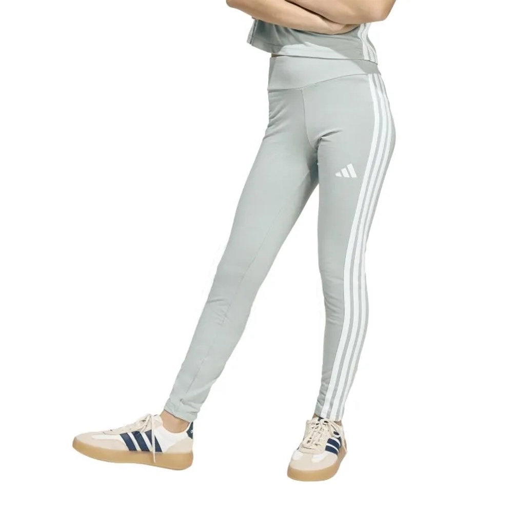 Брюки для девочки теннисные Adidas Girls 3-Stripes - wonder silver/white