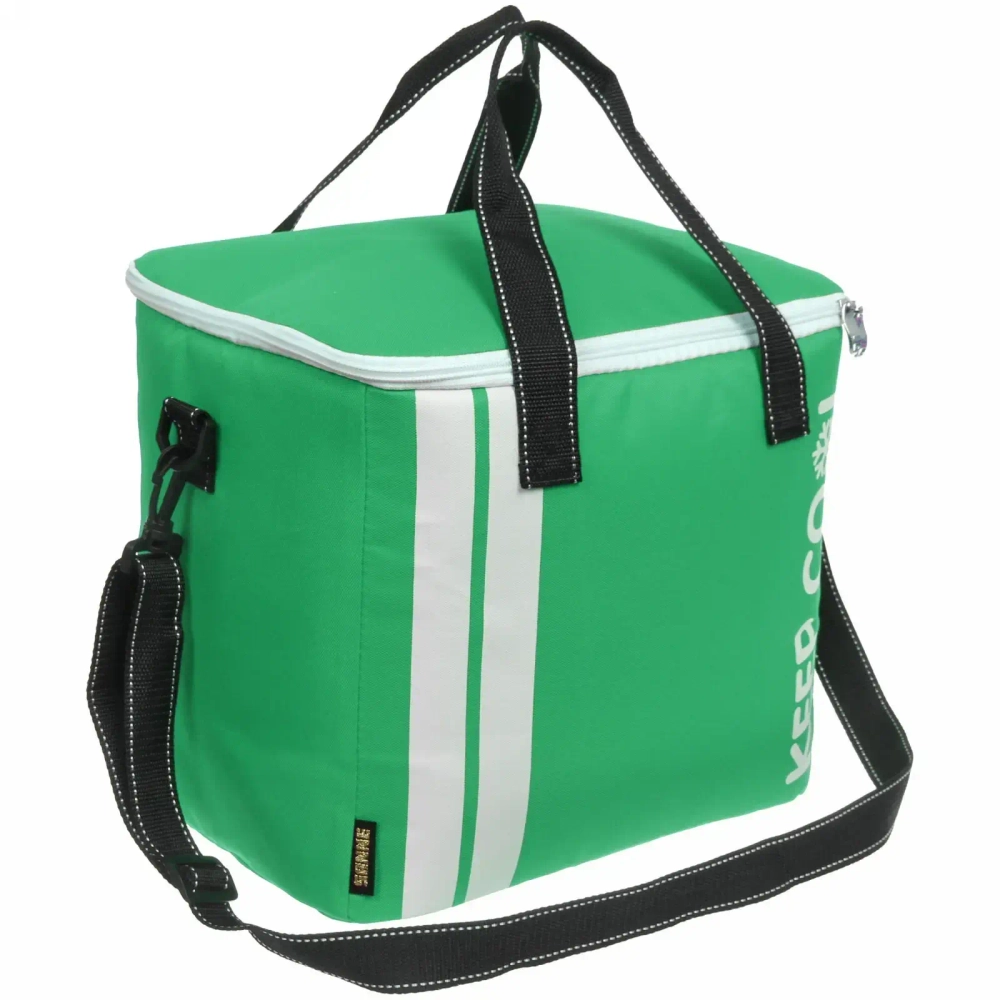 Термосумка 19 л, 31*22*27,5 см, Sanne зелёная