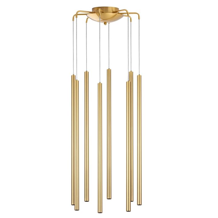 Комплект с подвесной люстрой Lightstar Tubo (574733+747333 (8шт) L8T747333