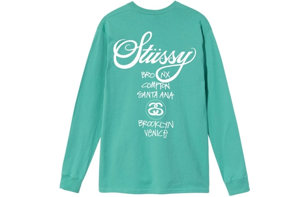 Толстовки Stussy WORLD TOUR LS TEE T, 3993713