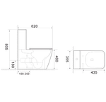 Унитаз-компакт напольный Ceruttispa Manlio СТ10618