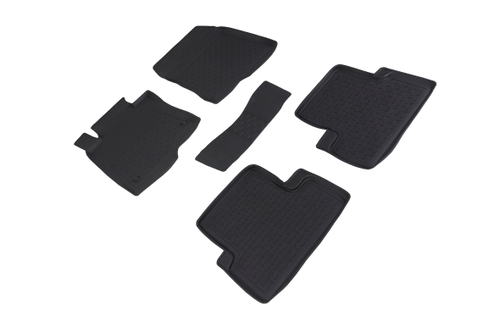 Резиновые коврики с высоким бортом для Honda Accord VIII 2008-2012 Seintex.86251