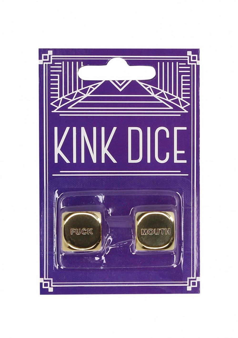 Золотистые игральные кубики Kink Dice