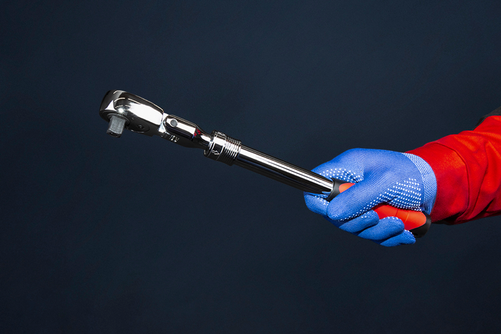 Трещотка телескопическая шарнирная на 1/2" с 72 зубами CS-T.12.60.72TC