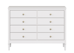 Комод Elit 8 ящиков (белый)