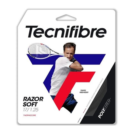 Струны для тенниса TECNIFIBRE RAZOR SOFT Сеты (1 натяжка) 12.2 м