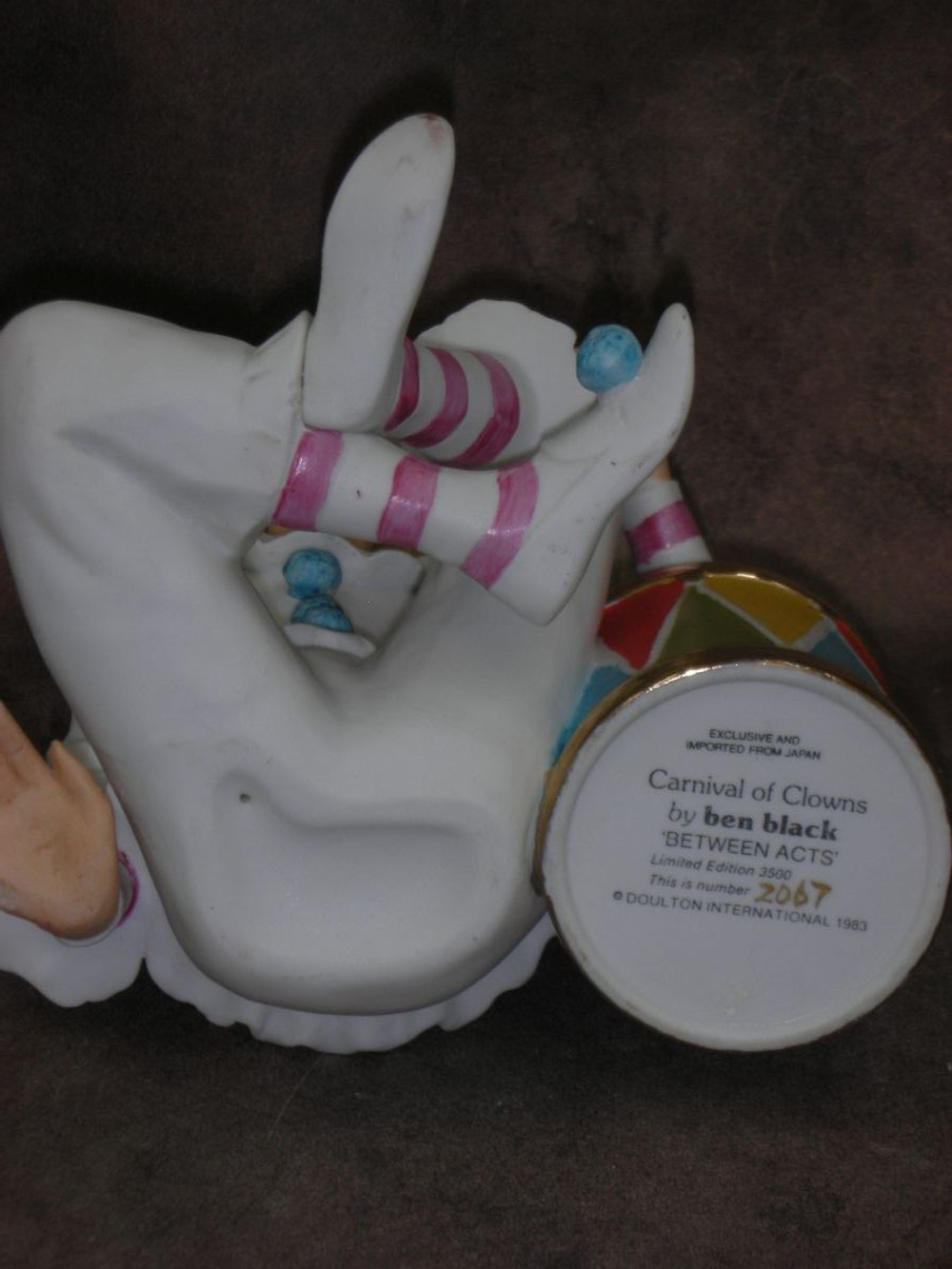 Статуэтка. Фарфор. Клоун В антракте. DOULTON INTERNATIONAL. Англия