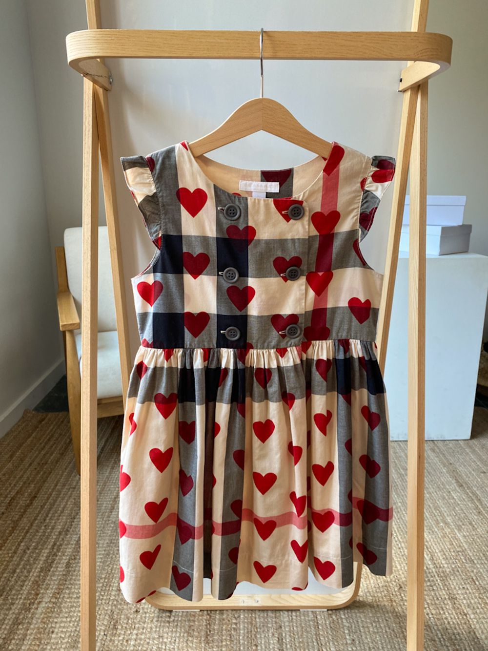 Хлопковое платье Burberry, 122