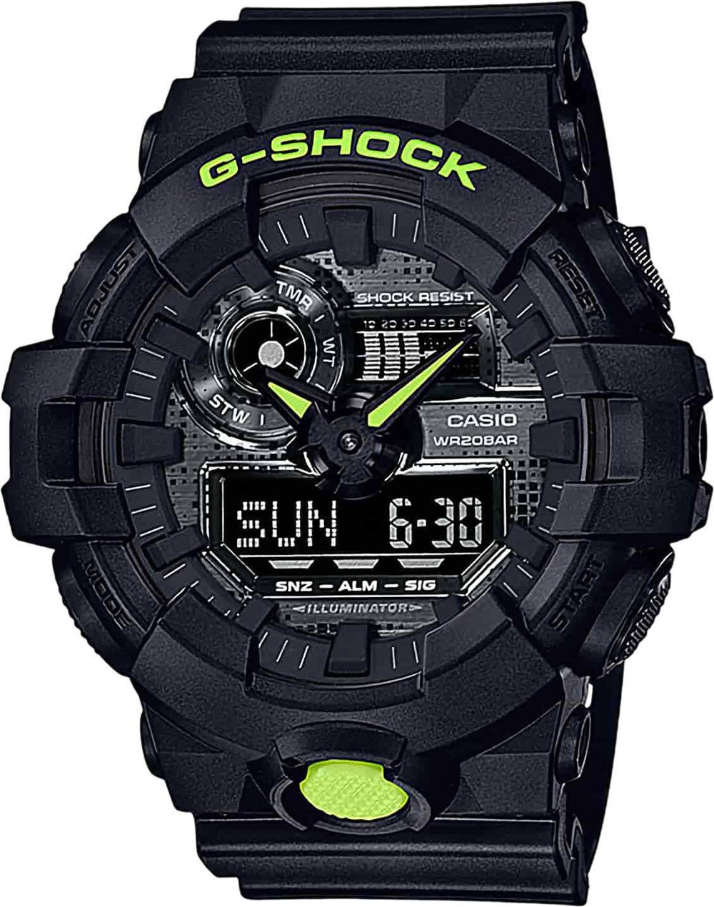 Японские наручные часы Casio G-SHOCK GA-700DC-1AER