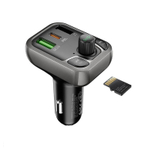FM модулятор (трансмиттер) автомобильный BOROFONE BC38 PD20W+ QC3.0 BT/USB/SD/FM, черный
