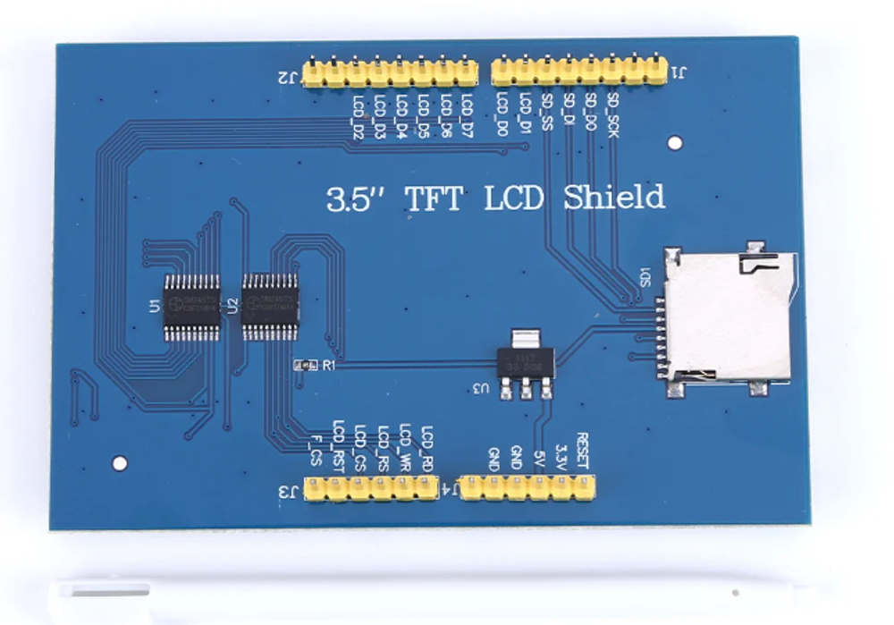 3.5" TFT LCD Shield Arduino для MEGA 2560 Ultra HD320*480