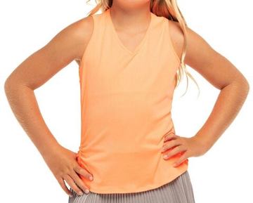 Футболка для девочки теннисная Lucky in Love Animal Instinct Lightweight Rib Tank - Розовый