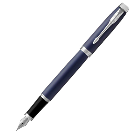 Parker IM Core - Matte Blue CT, перьевая ручка, F