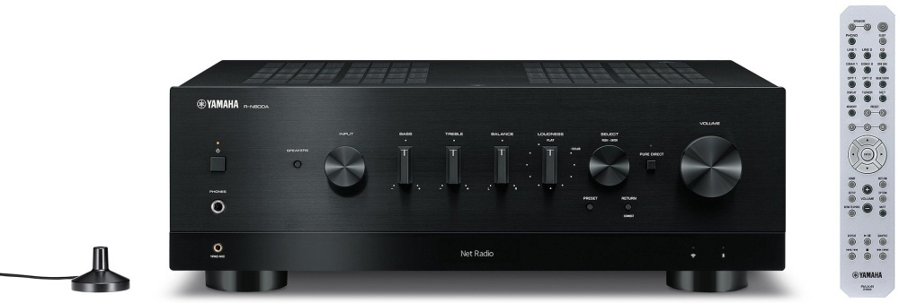 Сетевой стереоресивер Yamaha R-N800A, черный