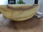 Раковина из оникса Bowl Yellow TinLip BO-60985 40*40*15