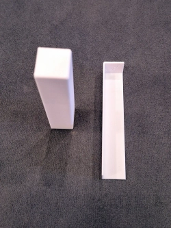 Заглушки торцевые для плинтуса 100*16 мм - 2 шт