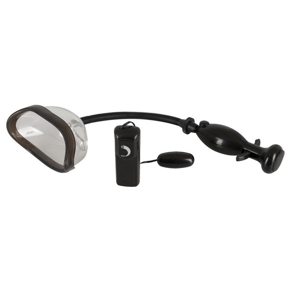 Вакуумная помпа для половых губ с вибрацией Vibrating Vagina Sucker