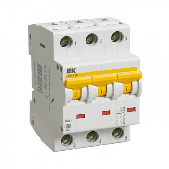 Выключатель автоматический ( автомат ) 3П IEK