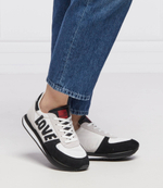 кожаные кроссовки Love Moschino - белый(JA15322G1EIN2)