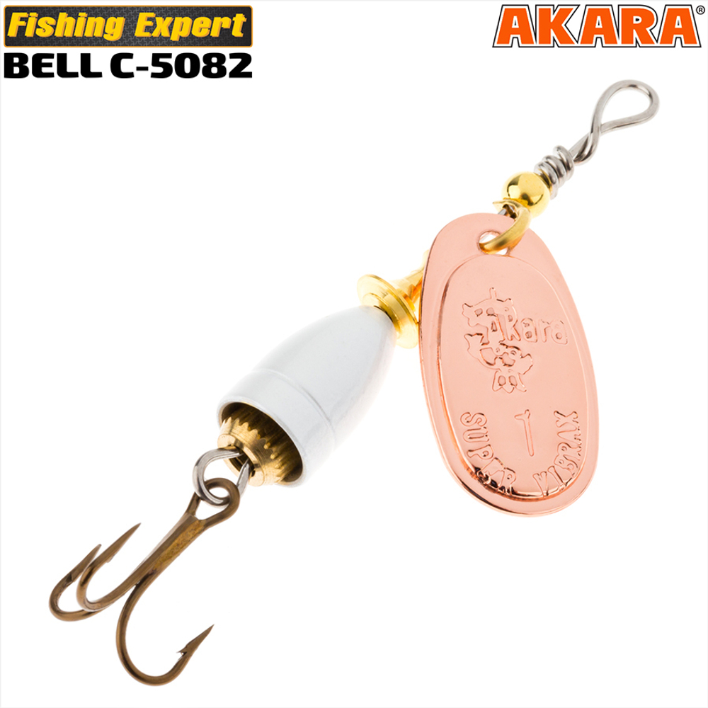 Блесна вращающаяся Akara C-5082 10 гр. 002/Sil