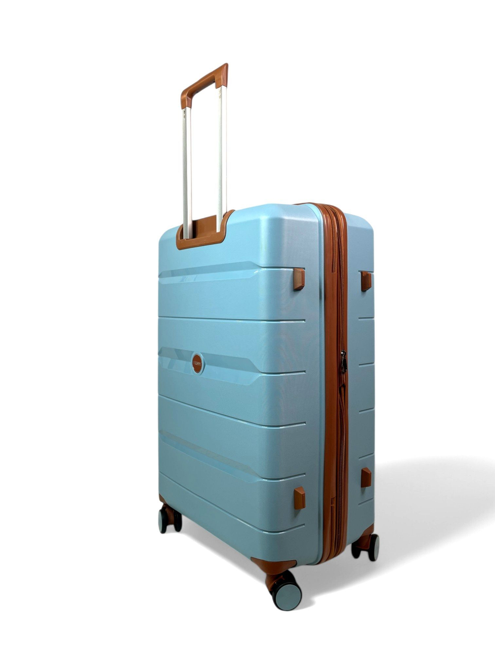 Большой чемодан Mironpan 23102, Голубой, XL