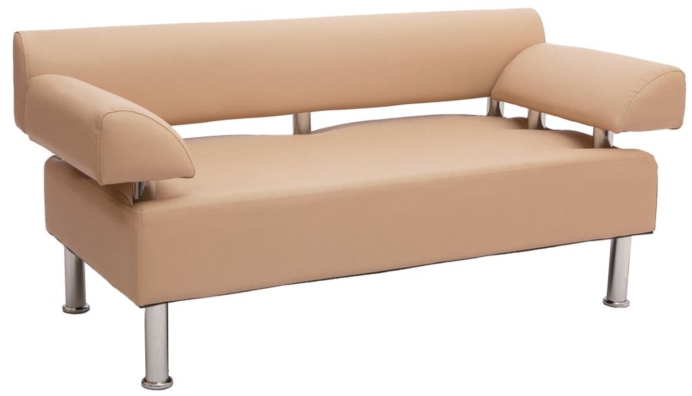 Диван офисный 2-х местный к/з