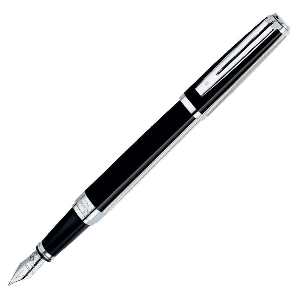 Waterman Exception Night & Day Platinum ST перо золото 18Ct F (S0709140)